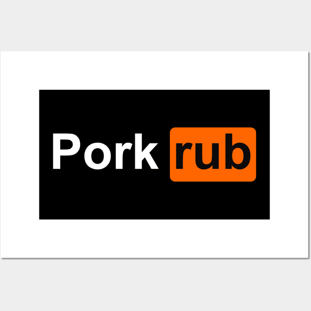 Pork rub Wall Art by PhucDesigner